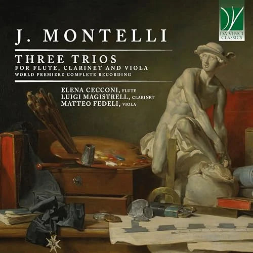J. Montelli: Three Trios For Flute. Clarinet And Viola