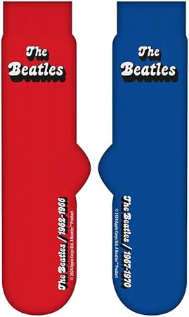 The Beatles (Red And Blue) Mug & Sock Set