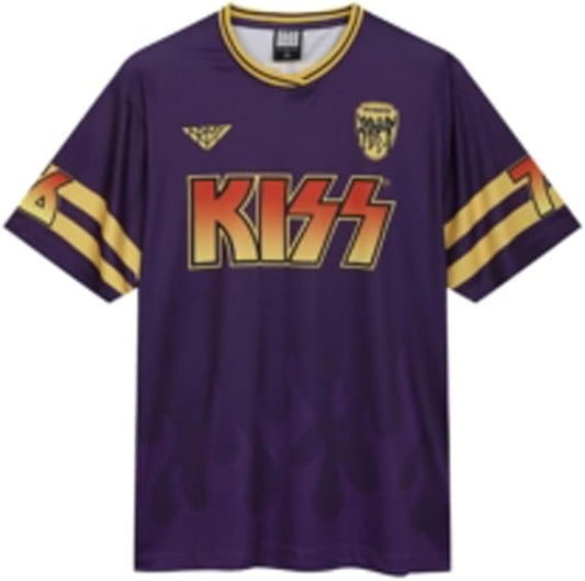 Kiss Destroyer Rock Fc Football Shirt X Large