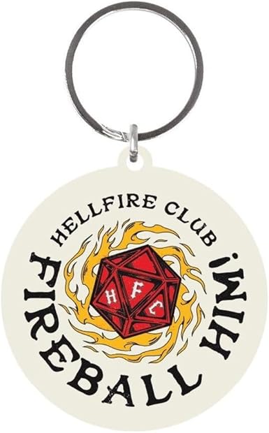 Stranger Things 4 (Fireball Him) Pvc Keychain