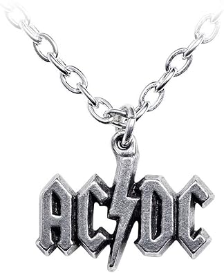 AC/DC Lightning Logo Pendant