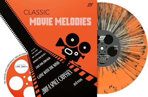 Classic Movie Melodies (The Godfather. Gone With The Wind. Dr. Zhivago Etc.) (Orange Splatter Vinyl)