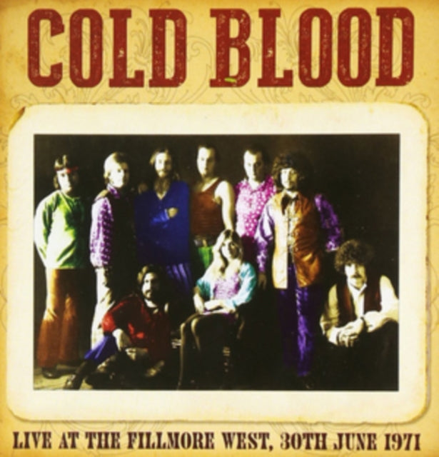 Live at the Fillmore West, 30th June 1971