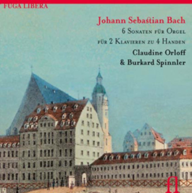 Johann Sebastian Bach: 6 Sonaten Fur Orgel Fur 2 Klavieren...