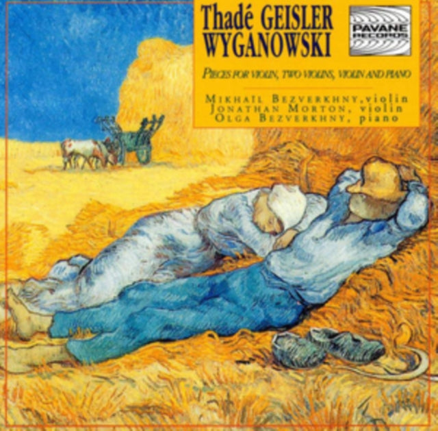 Tadhé Geisler Wyganowski: Pieces for Violin, Two Violins...