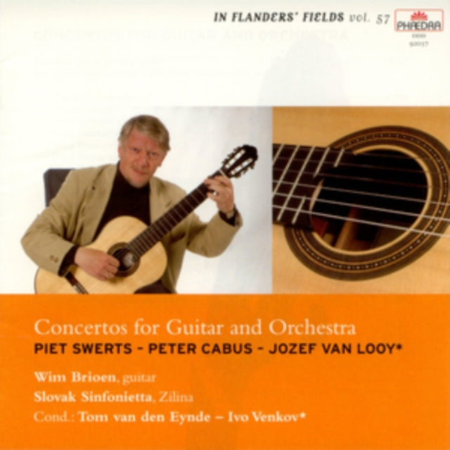 Piet Swerts/Peter Cabus/Jozef Van Looy: Concertos for Guitar...
