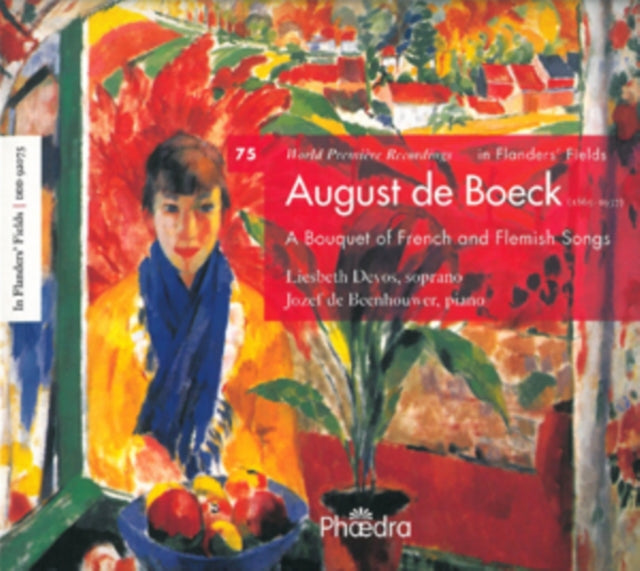 August De Boeck: A Bouquet of French and Flemish Songs
