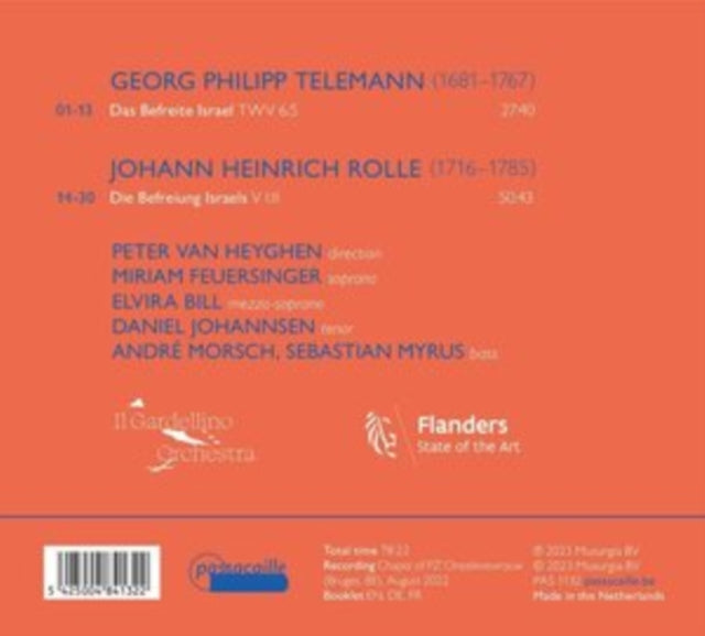 Telemann/Rolle: Die Befreiung Israels