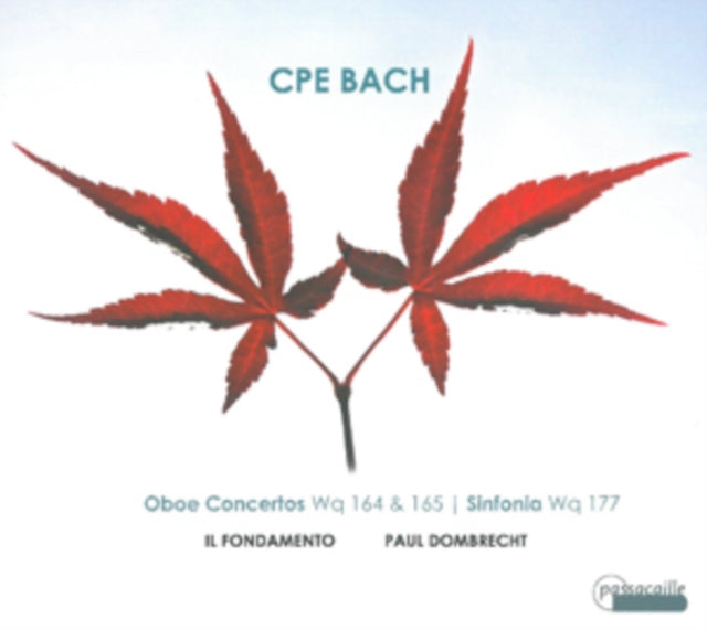 C.P.E Bach: Oboe Concertos, Wq164 & 165/Sinfonia, Wq177