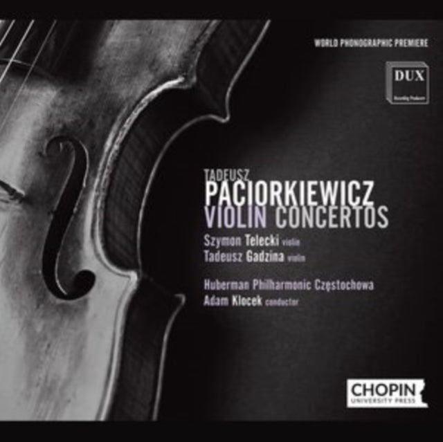 Tadeusz Paciorkiewicz: Violin Concertos