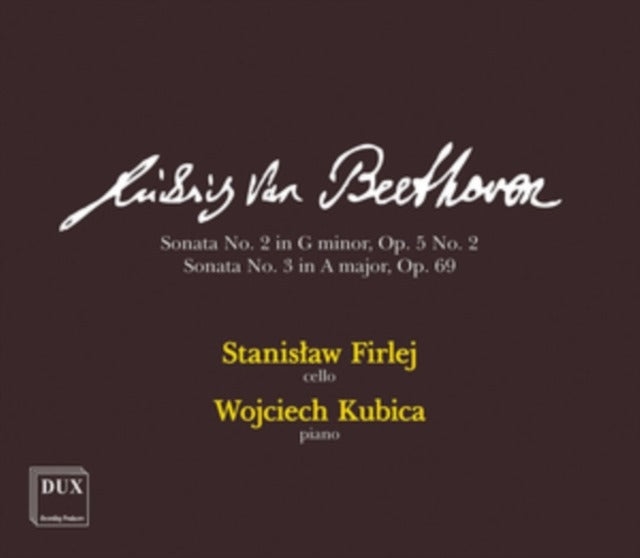 Ludwig Van Beethoven: Sonata No. 2 in G Minor, Op. 5, No. 2/...