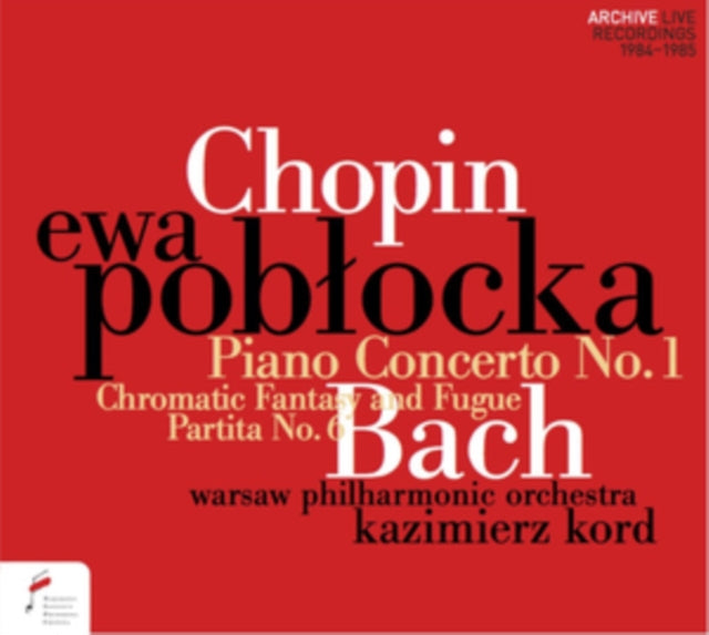 Chopin: Piano Concerto No. 1/Bach: Chromatic Fantasy and Fugue/..