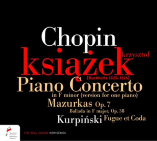 Chopin: Piano Concerto in F Minor (Version for One Piano)/...