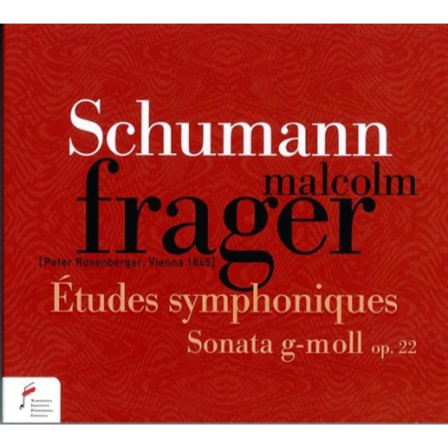 Schumann: Etudes Symphoniques/Sonata G-moll, Op. 22