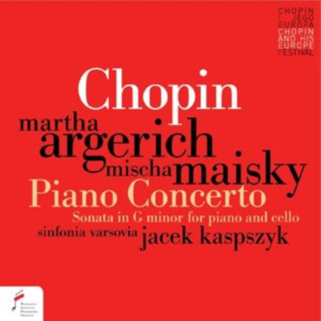 Chopin: Piano Concerto/Sonata in G Minor for Piano and Cello