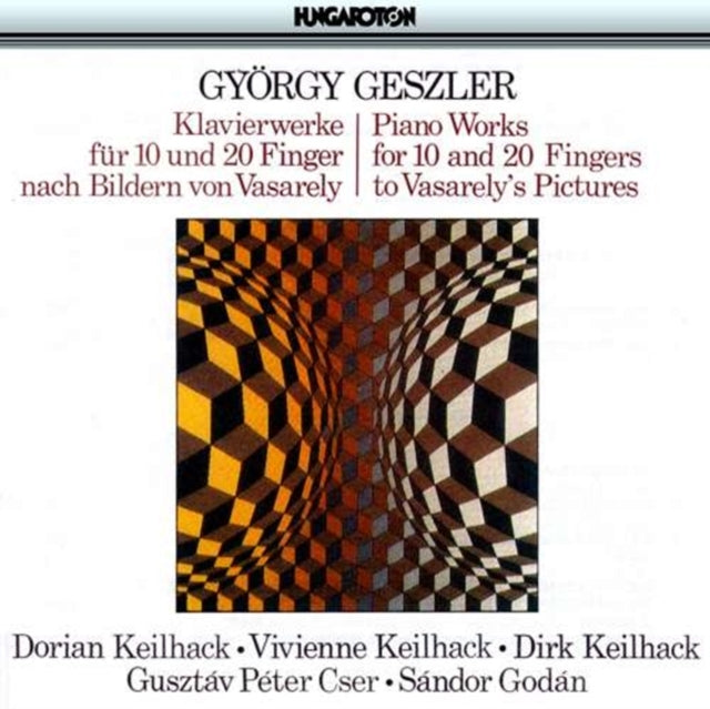 Piano Works for 10 and 20 Fingers to Vasarely's Pictures