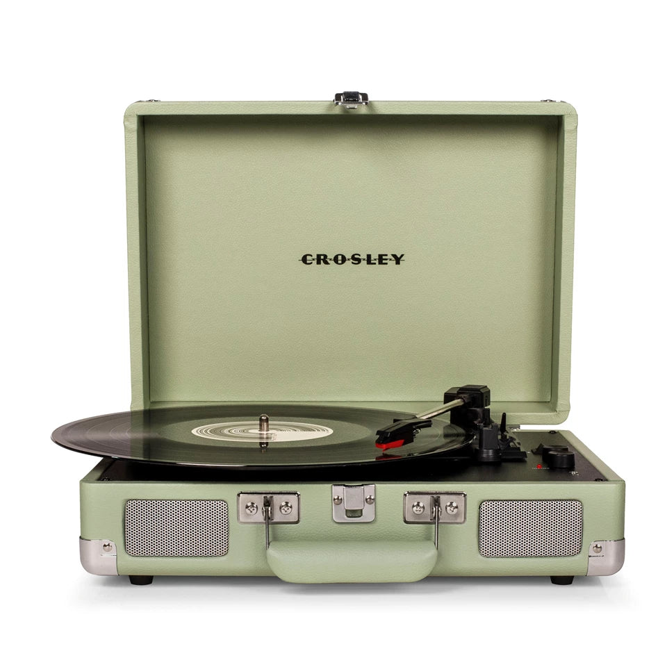 Cruiser Plus Deluxe Portable Turntable (Mint)- Now With Bluetooth Out