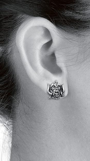 Motorhead War-Pig Stud Earrings