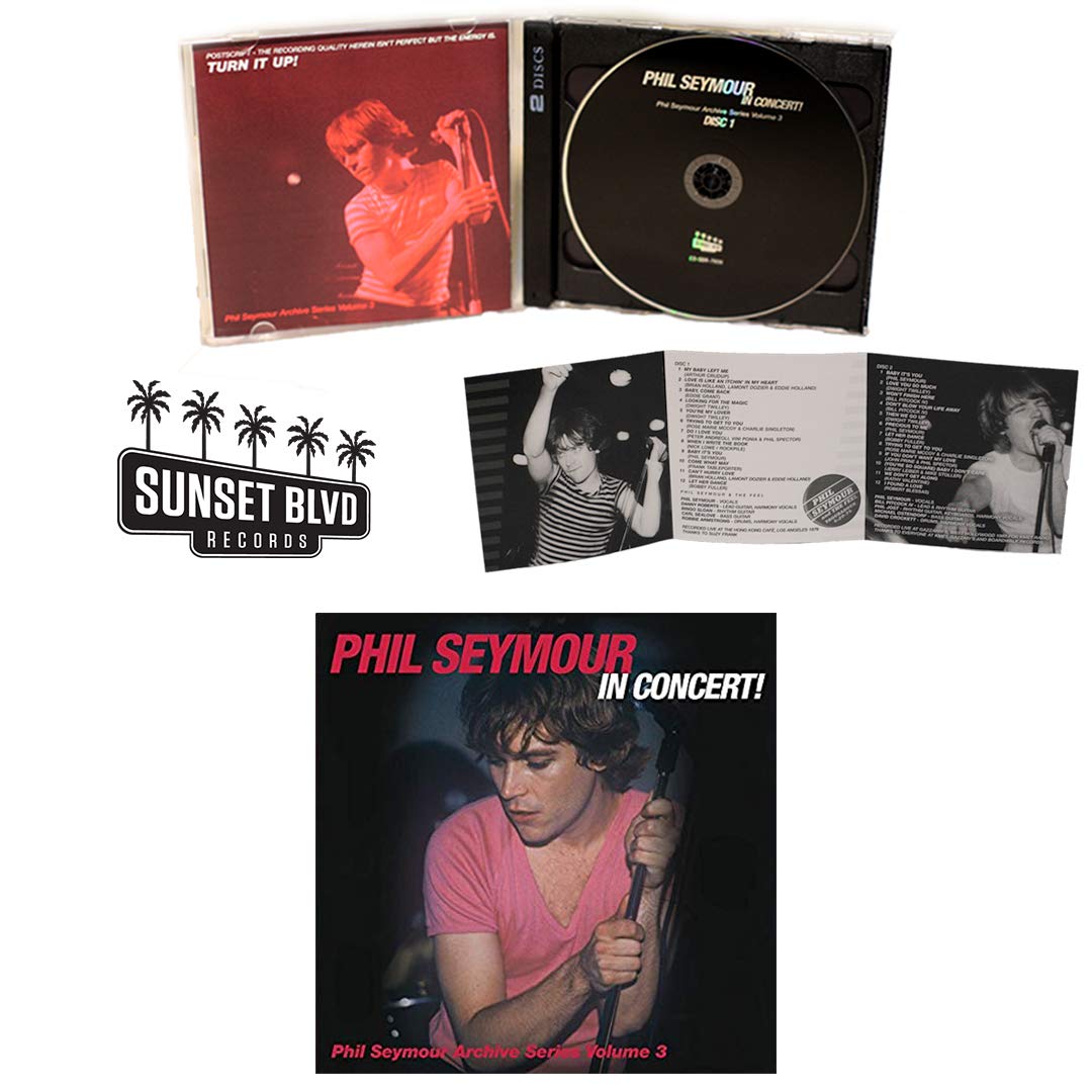 In Concert: Phil Seymour Archive Series Volume 3 (Blue/Pink Cassette)