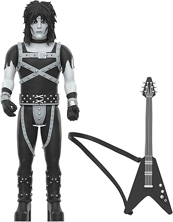 Motley Crue Reaction Figures Wave 02 - Mick Mars (Shout At The Devil - Black & White)