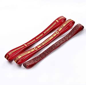 Official Harry Potter Gryffindor Elastic Headband Set