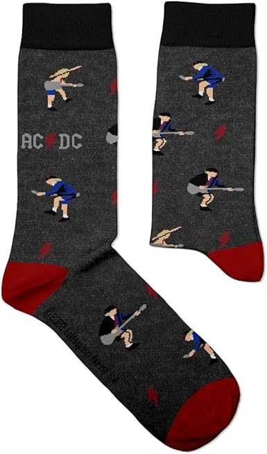 AC/DC Angus Sketch Socks (One Size)