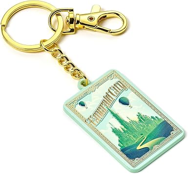 Wicked I Love Emerald City Spinning Keyring