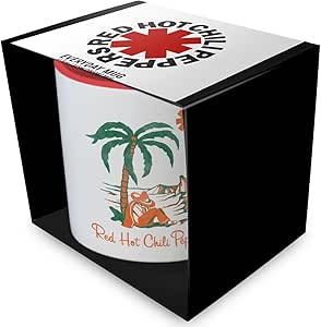Red Hot Chili Peppers (Island) Red Coloured Inner Pod Mug