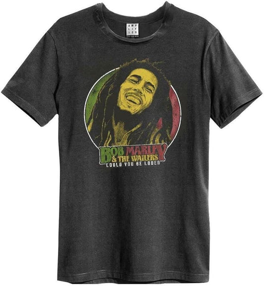 Bob Marley Will You Be Loved Amplified Vintage Charcoal X Large T Shirt