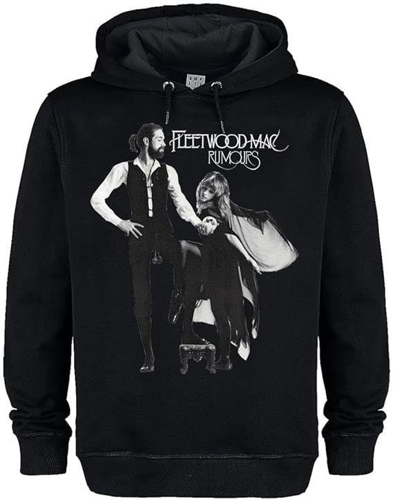 Fleetwood Mac Rumours Amplified Black Large Hoodie Sweatshirt