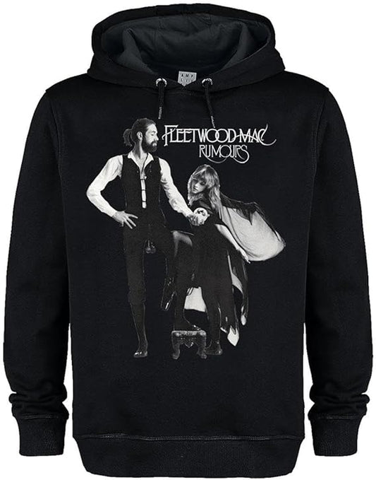 Fleetwood Mac Rumours Amplified Black X-Large Hoodie Sweatshirt