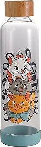 Water Bottle Glass (500Ml) - Disney The Aristocats