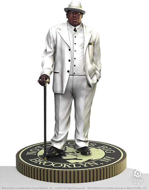 The Notorious B.I.G. Biggie Smalls Rock Iconz Statue