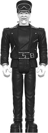 Munsters Reaction Figures Wave 3 - Hot Rod Herman (Grayscale)