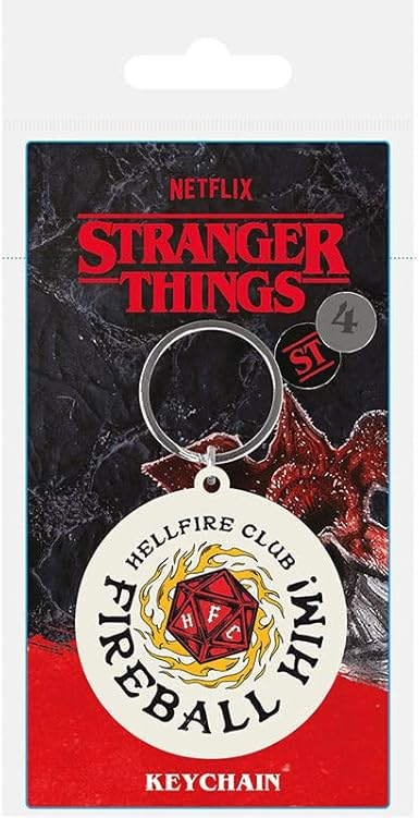 Stranger Things 4 (Fireball Him) Pvc Keychain