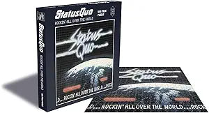 Status Quo Rockin All Over The World (500 Piece Jigsaw Puzzle)