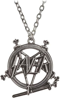 Slayer Pentagram Logo Pendant