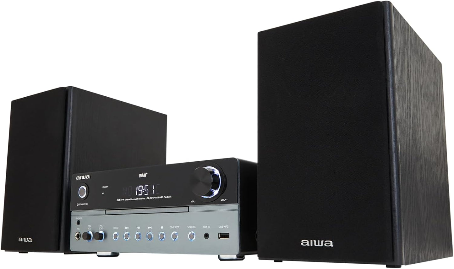 Aiwa - Mstbu-700 Micro Hi-Fi Stereo System With Dab+