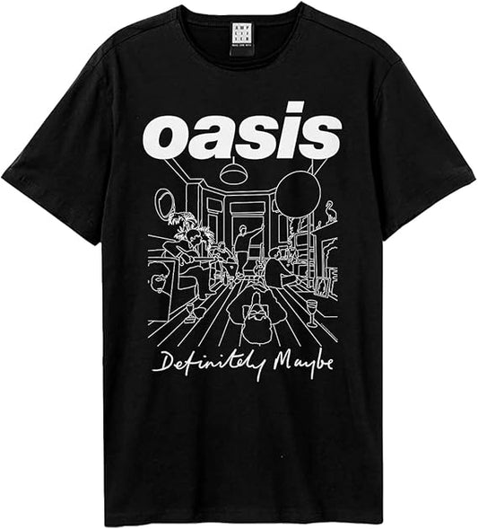 Oasis Definitely Maybe - Cotton - Black - X Large