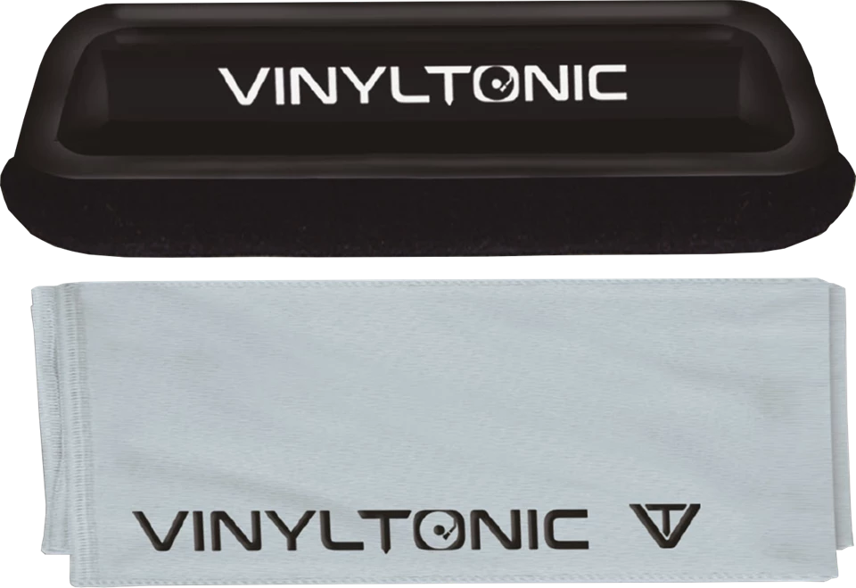 Vinyltonic Velvet Brush & Mircofibre Cloth
