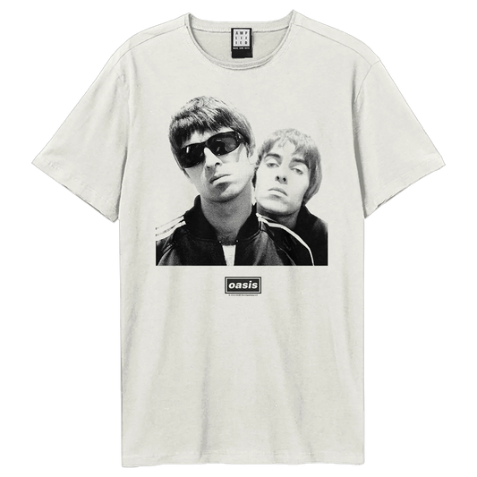Oasis Boxed Amplified Large Vintage White T Shirt
