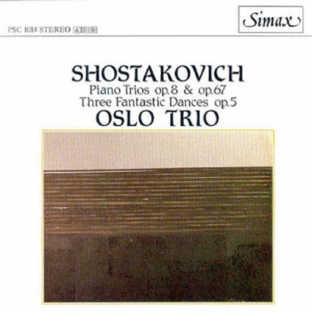 Piano Trios (Oslo Trio, Bratlie)