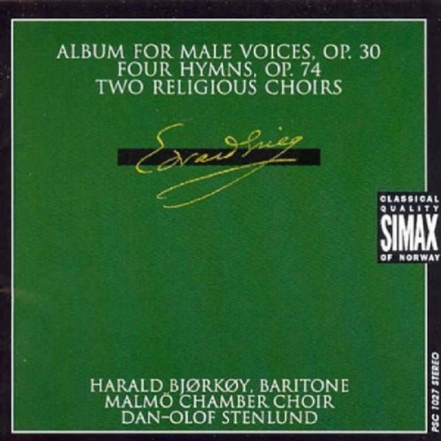 Music for Choir (Malmo Chamber Choir, Bjorkoy)