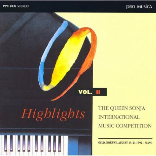 Queen Sonja Music Competition 1992 Vol. 2