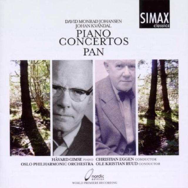 Piano Concertos, Pan (Eggen, Oslo Po, Gimse)