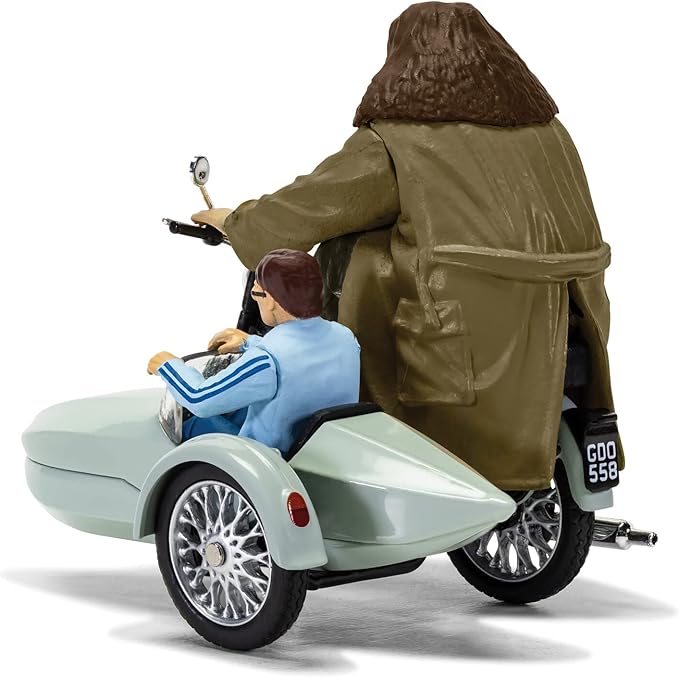 Harry Potter Hagrids Motorcycle & Sidecar Die Cast