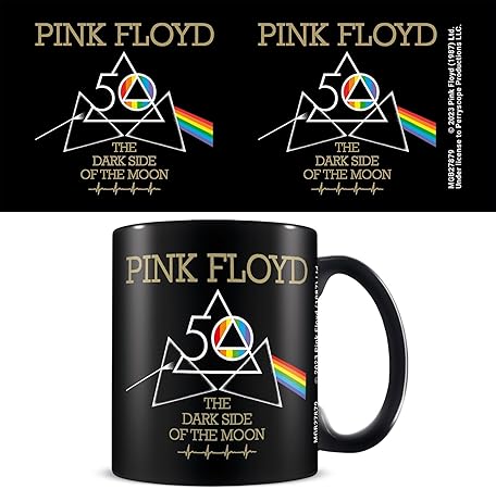 Pink Floyd (Dark Side 50th Anniversary) Black Pod Mug