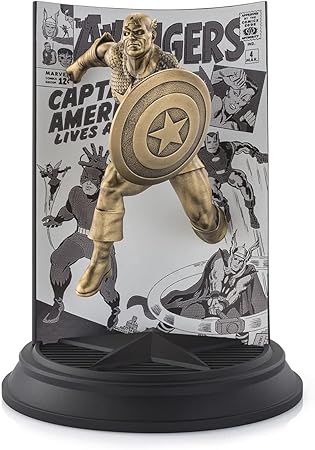 Captain America The Avengers #4 - Pewter Figurine