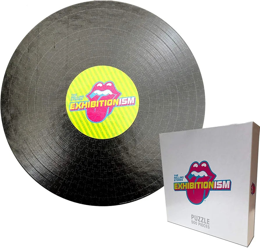 Rolling Stones Exhibitionism Record 500 Piece Jigsaw Puzzle