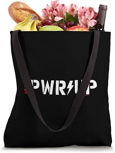 Ac/Dc Pwr Up Cotton Tote Bag